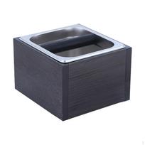 Espresso Knock Box Coffee Grounds Container Machine Accessories Sturdy Rubber Bar