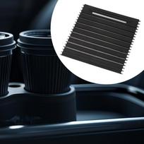 Center Console Cup Holder Tray Roller Blind Cover Practical 51169251973 Spare Parts Replace for F16 Black