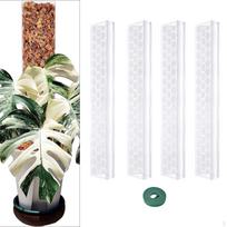 Stulpelių priedai, Praktiška sudedama augalų atrama, Stulpeliai sodo gėlėms, Viduje 4pcs