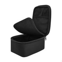 Travel Charger Case Cable Organizer for Earphone Protection Shockproof Versatile Pouch black