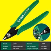 LAOA 5 Inch SK5 Durable Electronic Shears Diagonal Pliers Electric Scissors Plastic Pliers Electrician Tools 5 inch