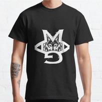 Plus Size S-3XL Emblem Wolf Printed T-shirt Men's Tops Fashion Clothes Tees S juoda