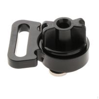 Durable Tie Down Straps for Kayak Track Mounting Horizontal black