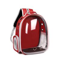 Pet Cat Carrier Backpack Breathable Portable Transparent Space Capsule  for Small Animal Puppy Dog Outdoor Travel Bag