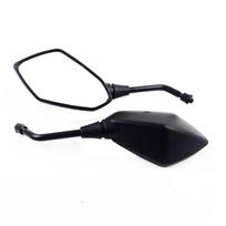 New a Pair of motorcycle mirrors scooter motocross mirrors electric rear side convex mirrors 10mm juoda