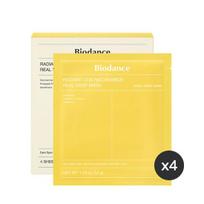 BIODANCE Radiant Vita Niacinamide Real Deep Mask 34g*4ea P000DYFA - Face Mask white