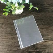 10pcs A5 Binder Sleeves A5 Sleeves 15.2*19.8cm Cards ADM A5-1 gird gray