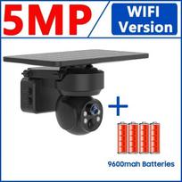 2K Outdoor 4G SIM Card/WIFI PTZ Solar 5MP Long Standby Security Protection Wireless IP Camera Alarm Surveillance CCTV Cam CHINA kupranugaris