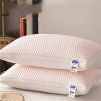 Ice Silk SPA Pillow for Summer Breathability Neck Protection Cooling Pillow Core Male Family Pair Set Student Dormitory 700g white