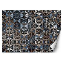 Wallpaper Blue mosaic glass tiles 100x70 mėlyna