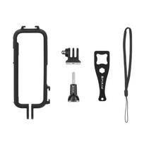 Camera Protective Frame For Insta360 X3 Plastic Cage Rig Housing Rabbit Cage Protection Frame For Insta360 X4 black