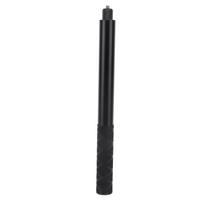 120cm Camera Pole Selfie Stick Non Visible Selfie Stick Extendable Selfie Pole for Panoramic Camera black