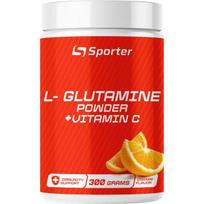 Sporter L - Glutamine + Vitamin C - 300 g. orange