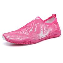 New Women's Water Shoes Sports Barefoot Outdoor Upstream Sports Shoes Men's Swimming Diving Fitness Yoga Shoes Couple Shoes 35 rožinė raudona spalva