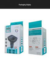 G41 Bluetooth MP3 Car Charger with Digital Display & Fast Charging G41 (full test of independent color box packaging) juoda