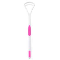 2025 New Tongue Scraper Cleaner Oral Care Cleaning Tongue Scraper Brush Keep Fresh Breath Tongue Coating Oral Hygiene Care Tools rožinė