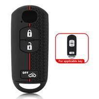 Epoxy Spot Suitable for Mazda CX Smart 3-key Silicone Car Key Cover Atez Ruiyi Remote Control Bag Cover juoda