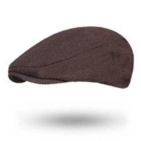 Herringbone Beret Men Middle-Aged Youth Summer Travel Sun Protection Visor Forward Hat Cap Cap Tide 58CM tamsios kavos spalvos