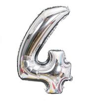 32 colių numerio aliuminio plėvelė auksinė raudona ir juoda gradiento spalvos gimtadienio dekoravimo vestuvių vakarėlis One Size gray