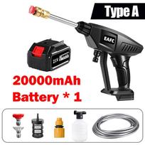 300W 20000/30000mAh Cordless High Pressure Car Washer Spray Water Gun Portable Car Wash Pressure Cleaner Cleaning Machine