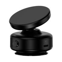 Magnetinis Vakuuminis Siurbimo Laikiklis 360 Besisukantis GPS Navigacijos Laikiklis Magnetinis Telefono Laikiklis iPhone Samsung Xiaomi juoda