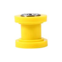 10mm Drive Chain Roller Tensioner Guide Wheel Dirtbike Pit Bike Yellow geltona