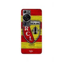 Coque Huawei P60 rcl lens original jaune et rouge Maniacase geltona
