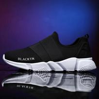 Couple shoes Men Shoes Sneakers Male Tenis Luxury Shoes Mens Casual Trainer Race Breathable Fashion Loafers Running Shoes for Men 36 juoda