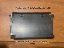 Plastikinis laikiklis be gręžimo TV ar kompiuterio ekranams Small bubble bag black