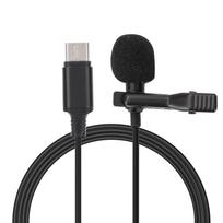 Mini Clip On Mic TypE C o Interface Lavalier Microphone for Android Phone