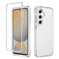 Smūgiams atsparus telefono dėklas Samsung Galaxy S25 Plus S24 S23 FE S22 S21 Ultra A56 A36 A16 5G A55 A35 A15 A34 A54 A14 Coque for Galaxy S25 gryna