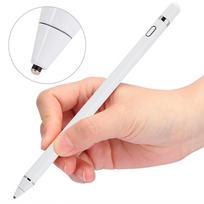 Touchscreen Pen Built In Lithium Battery Capacitive Tablet Mobile Phone Universal(White ) balta