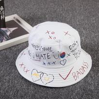 Graffiti Kasdieninė kepurė žvejyba lauke hiphopo kepurės Unisex vasaros žvejo kepurės