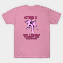T Shirt Women October Is Adopt A Dog Month And More Harajuku Print Kawaii Tshirt Summer Short Sleeve Female T-Shirt Top Tee 4XL balta