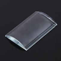 Curved Tile Large Volume Eyelash Extension Stand Glass Glue Pallet