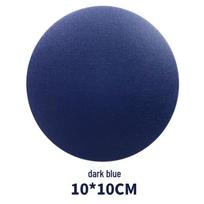 Individualūs PU odos arbatos padėkliukai su rankomis siūtais kraštais ir izoliaciniu padėklu su jūsų įmonės logotipu. blue
