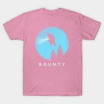 T Shirt Women B.O.U.N.T.Y Harajuku Print Kawaii Tshirt Summer Short Sleeve Female T-Shirt Top Tee S rožinė