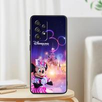 Fireworks Minnie Mickey For Samsung Note 20 10 Ultra Plus A31 A14 A12 A70 A34 A25 A04 A05 A15 A24 5G Black TPU Phone Case Samsung Note 10 Lite