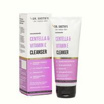 Dr. Sheth's Centella & Vitamin E Cleanser | pH Balanced, Gently Cleanses & Hydrates | For Normal, Oily & Sensitive Skin | Men & Women |100 mL