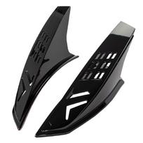 Dekoratyviniai gatvių sprogdinimo ragai motociklų ir motorolerių šalmams Pair (includes left and right) juoda