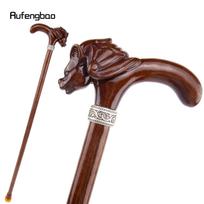 Raudonas medinis beisbolo lazda galva medinė madinga lazda dekoratyvinė kosplėjaus lazda Helovino kuoka ramentas lazdelė pastoralo lazda 93cm brown
