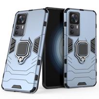 „Xiaomi 12T Pro Case“ magnetinio laikiklio žiedo smūgiams atsparūs šarvai telefono dėklai, skirti „Xiaomi Mi12T Mi 12T 12 T Pro Xiaomi12T“ galinis dangtelis For Xiaomi 12T tamsiai mėlyna