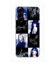 Case For Samsung Galaxy A26 blackpink signature photo Maniacase juoda