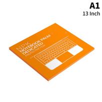 Dulkėms atspari klaviatūros apsaugos audinys Nešiojamojo kompiuterio delno klaviatūros antklodė Mikropluošto dulkėms atspari apsauginė plėvelė orange