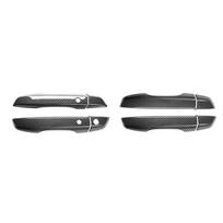Fit For Honda Civic 2016 2017 2018 2019 2020 Car Door Handle Cover Bezel Trim 8Pcs Auto Styling Decoration Stickers Accessories anglies pluošto juodos spalvos