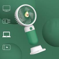 Ventiliatorius Rankinis ventiliatorius Mini ventiliatorius Nešiojamas ventiliatorius USB laikmena Ventiliatorius Rožinis Mažas dydis žalia