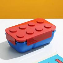 1050/1300ml Nešiojama pietų dėžutė statybinių kaladėlių bento dėžutė vaisių salotų stalo įrankiai maisto konteineris vaikams studentams pikniko rinkinys virtuvė red