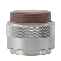 Coffee Distributor Tamper Constant Pressure 304 Stainless Steel Wood Handle Coffee Leveler for L