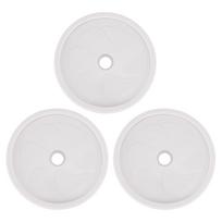 3PCS Pool Cleaner Idler Wheel PC Easy Installation C6 Pool Cleaner Wheels for Polaris 180 280 white