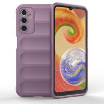 For Samsung Galaxy A14 5G Back Cover Phone Case Liquid Silicone Anti-fall Shockproof Armor Funda Coque Cases For Samsung A14 5g šviesiai violetinė spalva